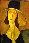 Amedeo Modigliani Portrait of Woman in Hat